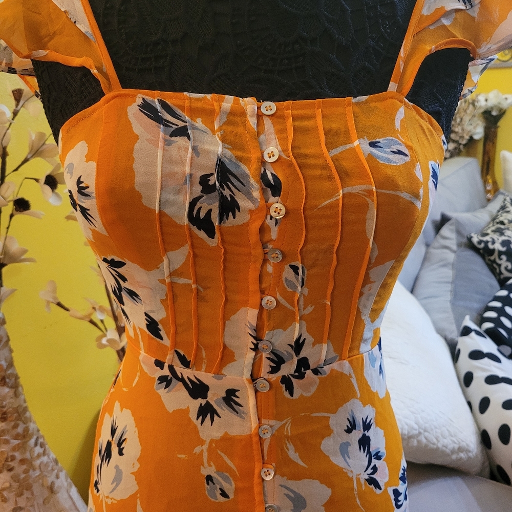 Button down flowy dress - Picture 4 of 7